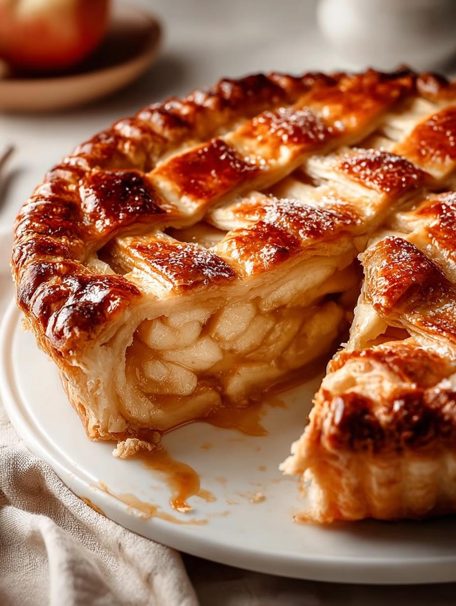 Apple Pie with Puff