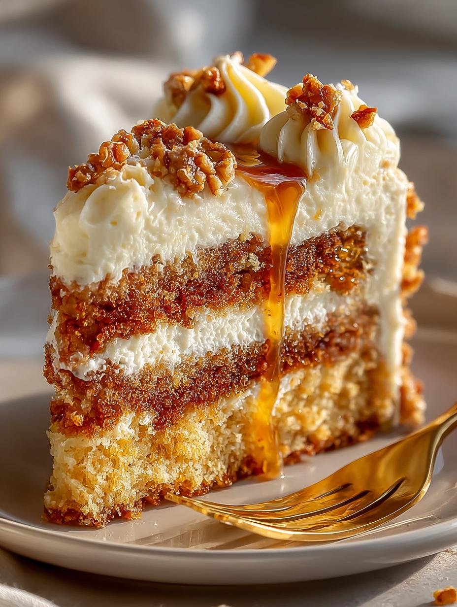 Butterscotch Crunch Cake