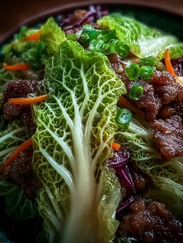 Chinakohl Mit Hackfleisch