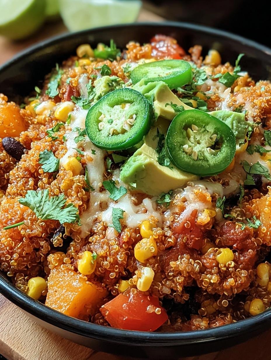 Ein Topf Mexikanische Quinoa