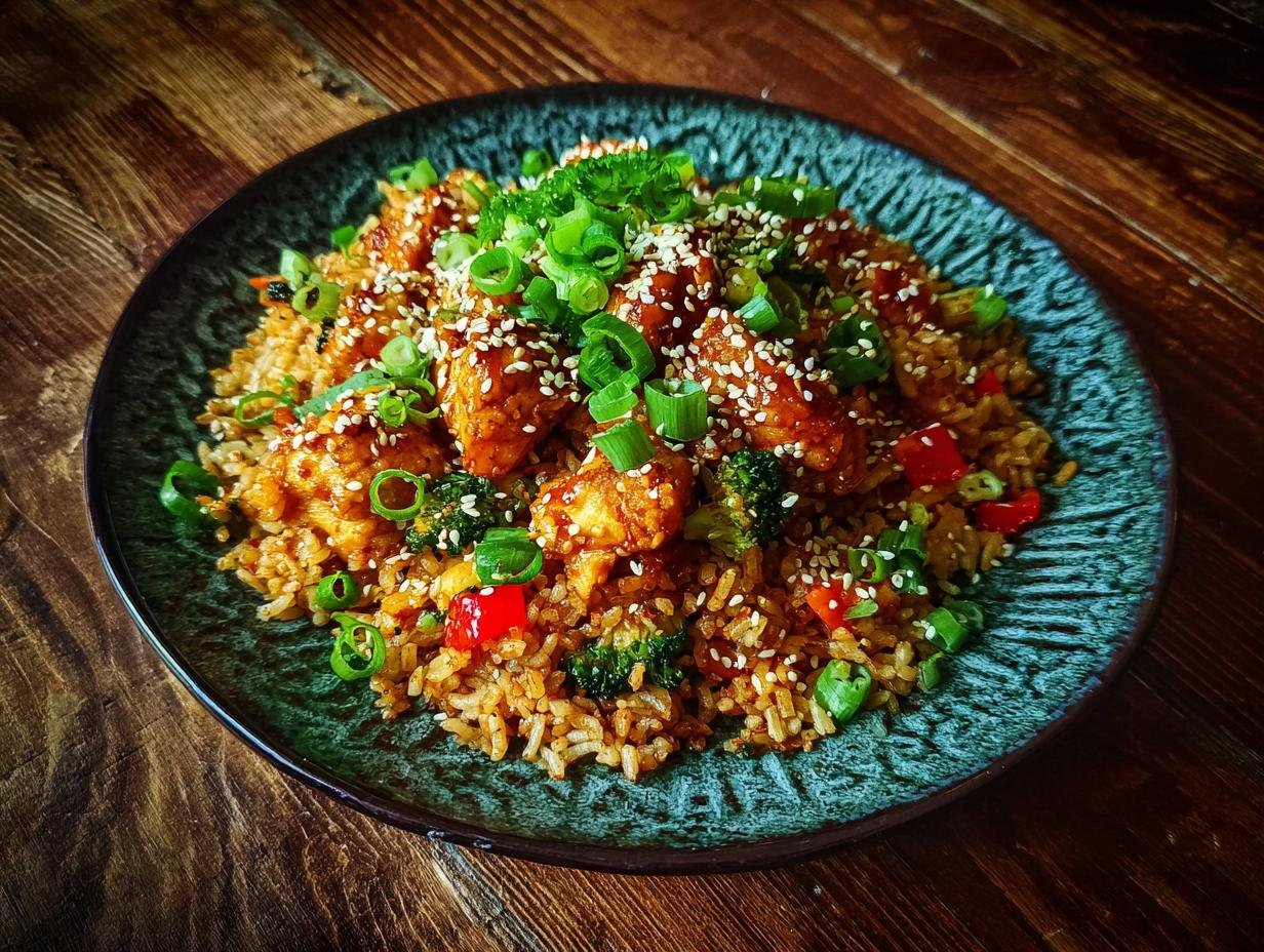 Heerlijk Einfacher Asiatischer Bratreis recept in 40 minuten - Einfacher Asiatischer Bratreis Rezept - main visual representation