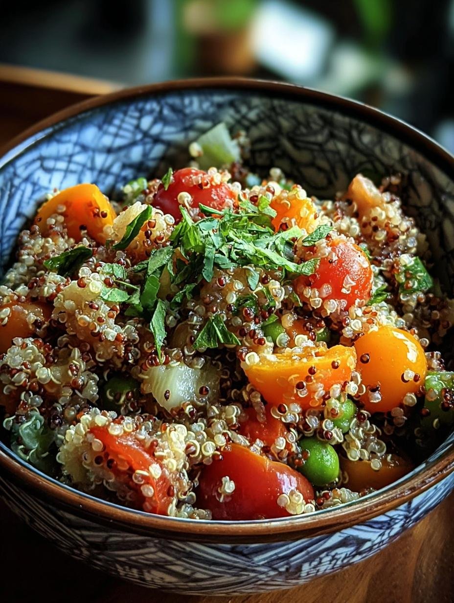 Farbiger Quinoa Genuss