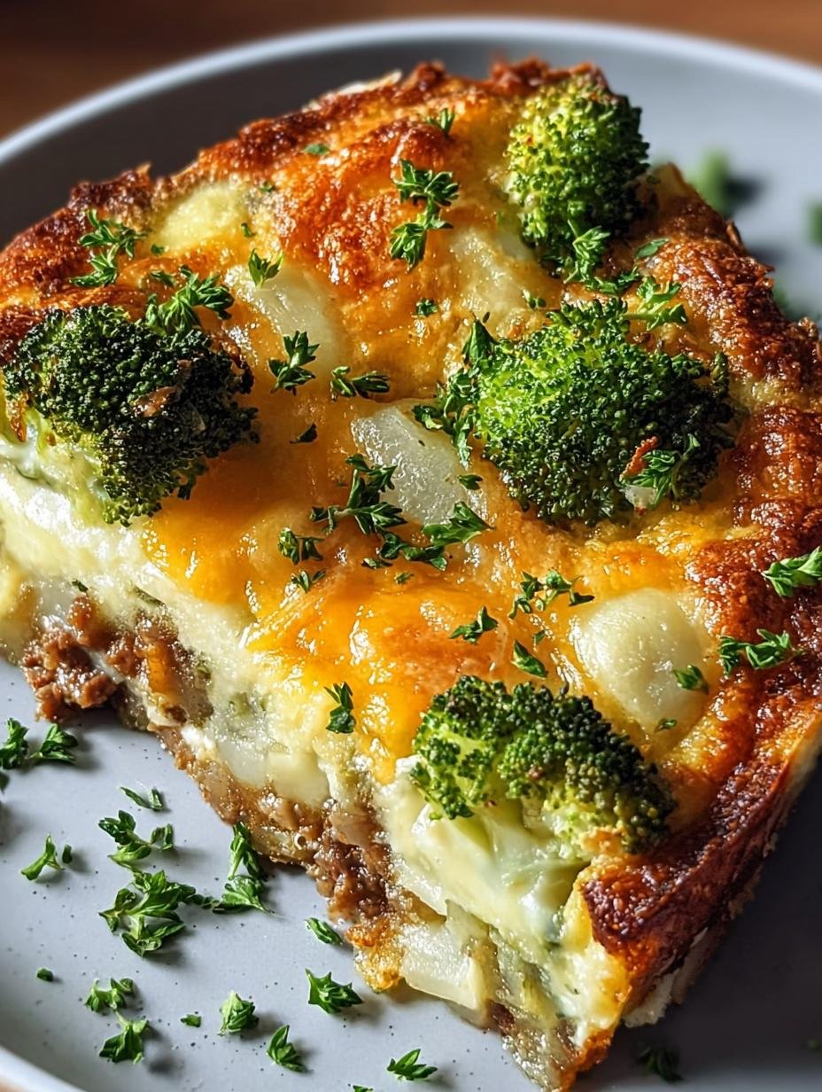 Fitness Auflauf Mit Brokkoli