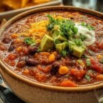 Herzhafter Veganer Chili Aus