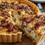 Herzhafter Zwiebelkuchen Mit Speck