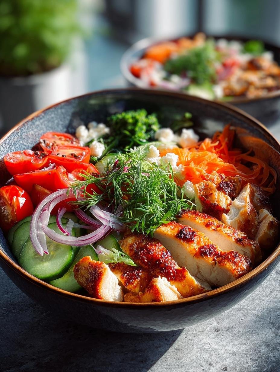 Gezonde Kalorienarme Mittagessen Bowl: 60 Kcal Wonder - Kalorienarme Mittagessen Bowl Mit - close-up van de verse ingrediënten in de bowl