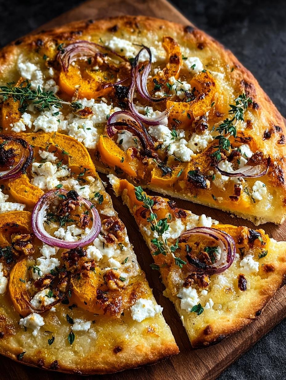 Verrukkelijke Kürbis Flammkuchen Met Feta: 10 Min. Geluk! - Kuerbis Flammkuchen Mit Feta - main visual representation