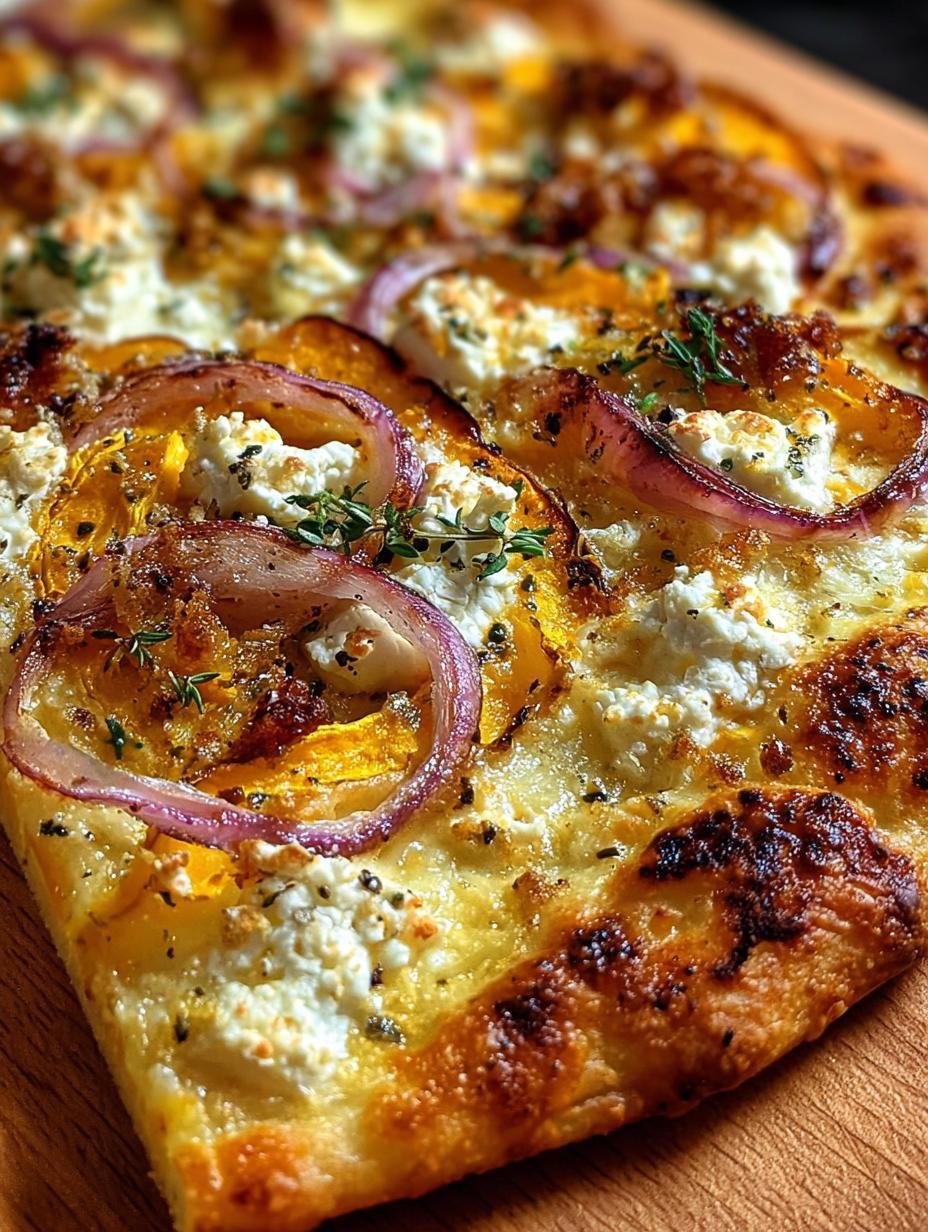 Kuerbis Flammkuchen Mit Feta