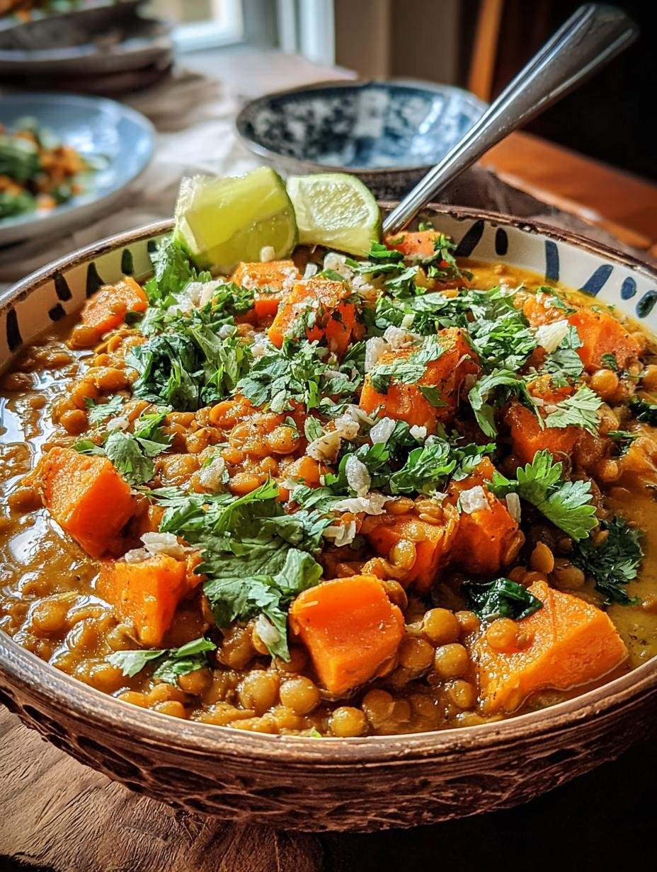 Langsam Gekochtes Kokos Curry