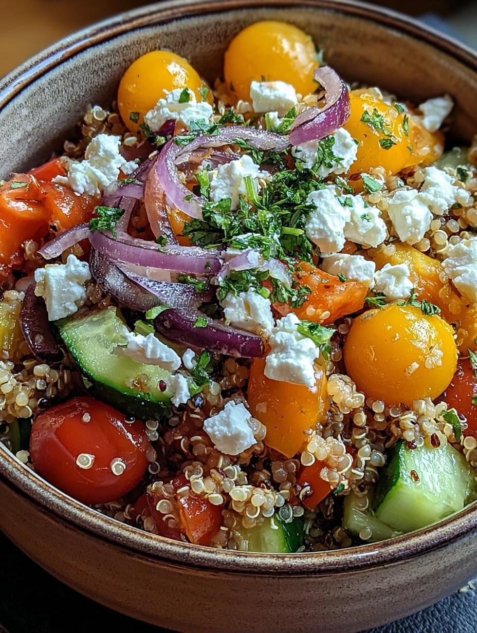 Mediterrane Quinoa Genuss Schalen