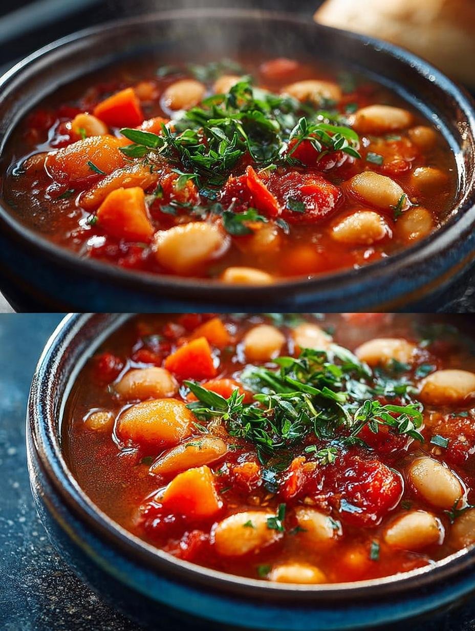 Mediterraner Bohneneintopf Bohnen Rezepte