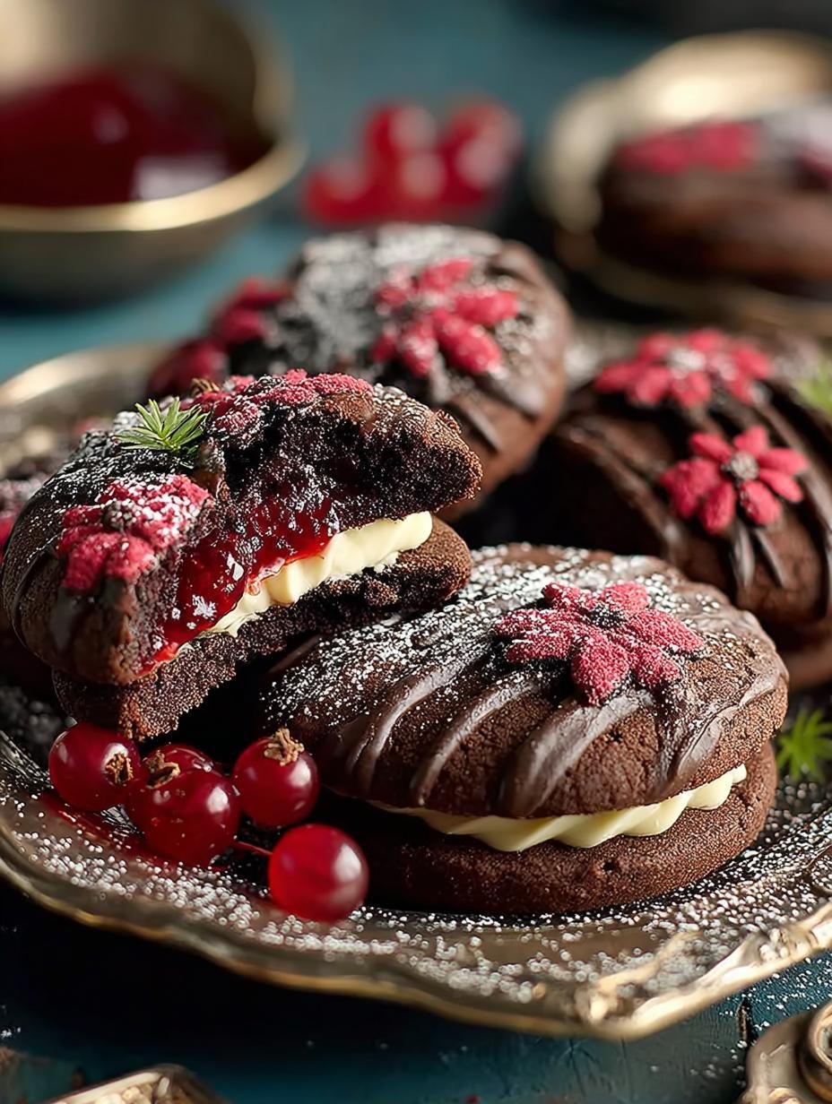 Schoko Cassis Spitzbuben