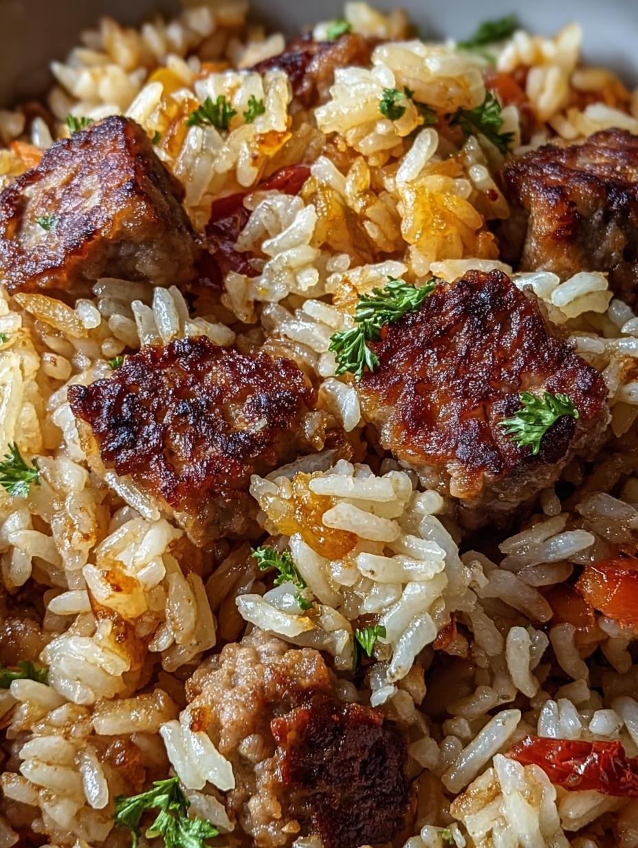 Close-up van een kom Servisch rijstvlees, rijk aan kleur en textuur, perfect voor een hartige maaltijd