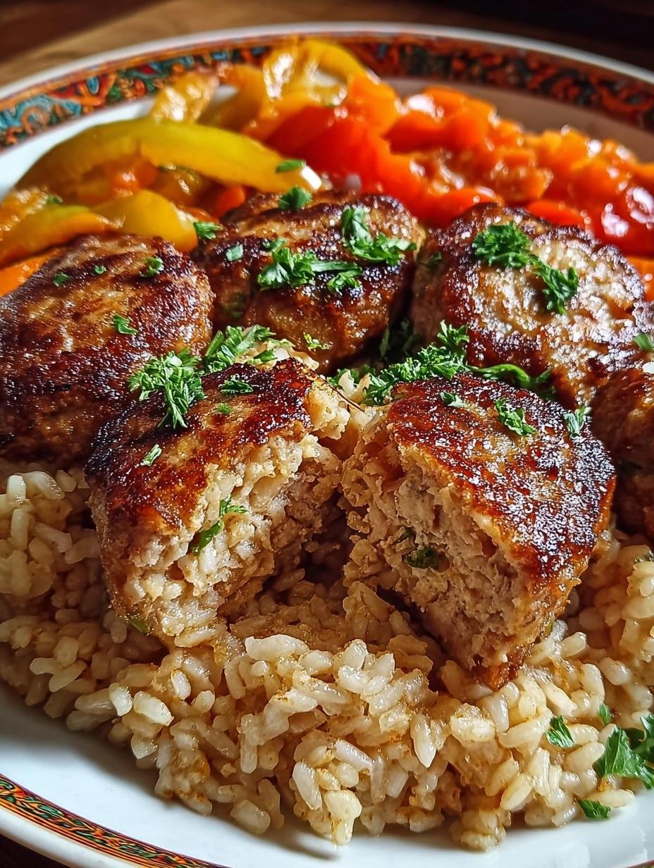 Serbisches Reisfleisch