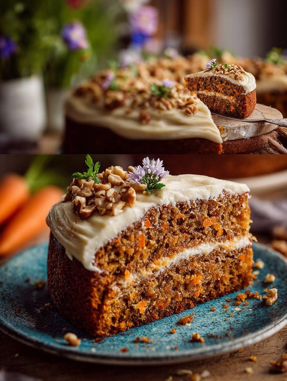 Vegane Kuchenrezepte Karotten Haselnusskuchen