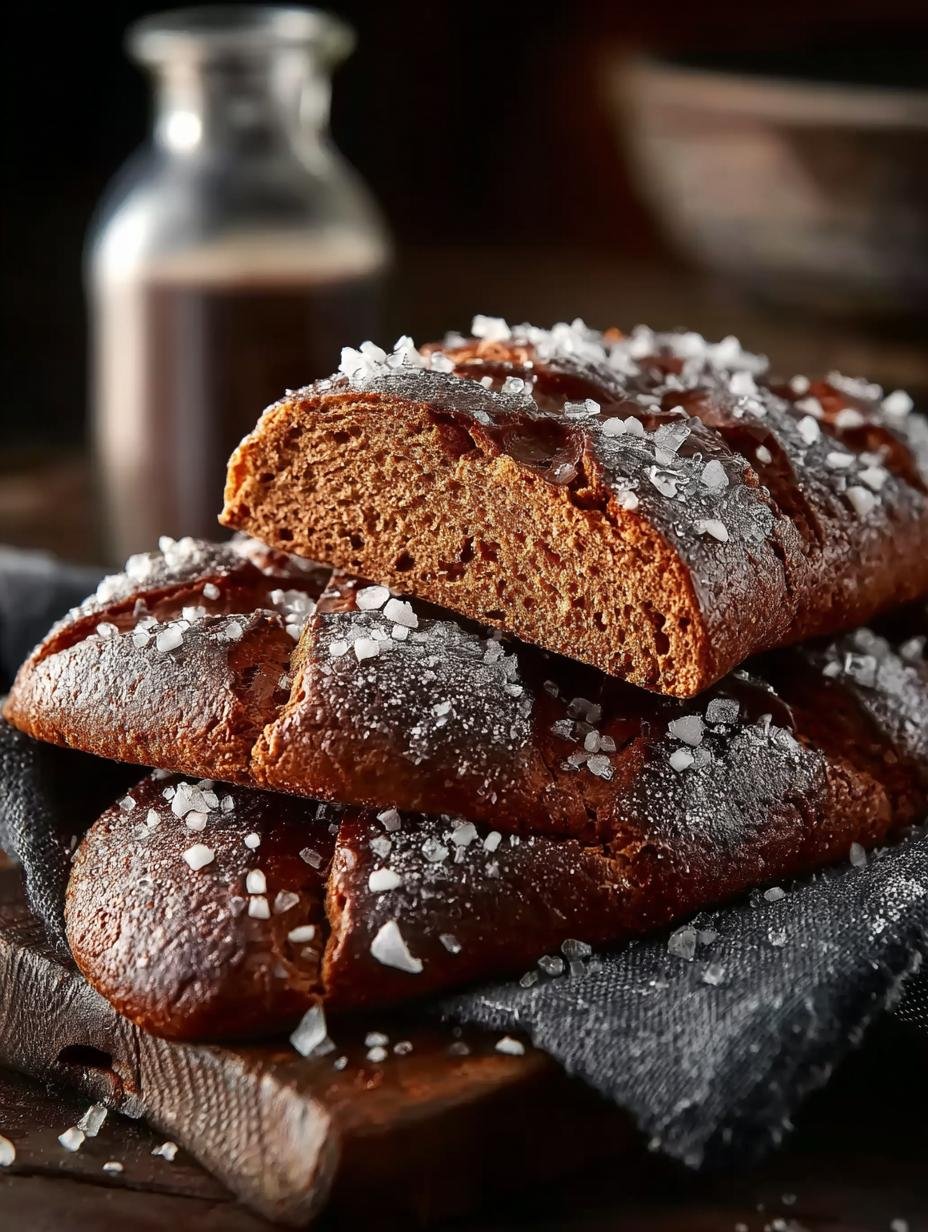 Close-up van gesneden Alpenbrot met glazuur, perfect voor bij de koffie