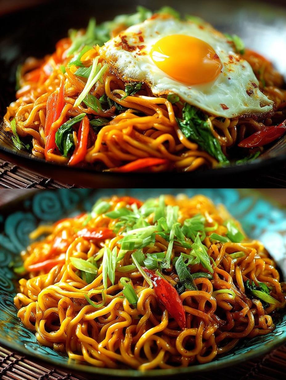 Fantastische Asia Rezepte Chinesische Bratnudeln in 1-2-3! - Asia Rezepte Chinesische Bratnudeln - heerlijke gebakken noedels met verse groenten en ei