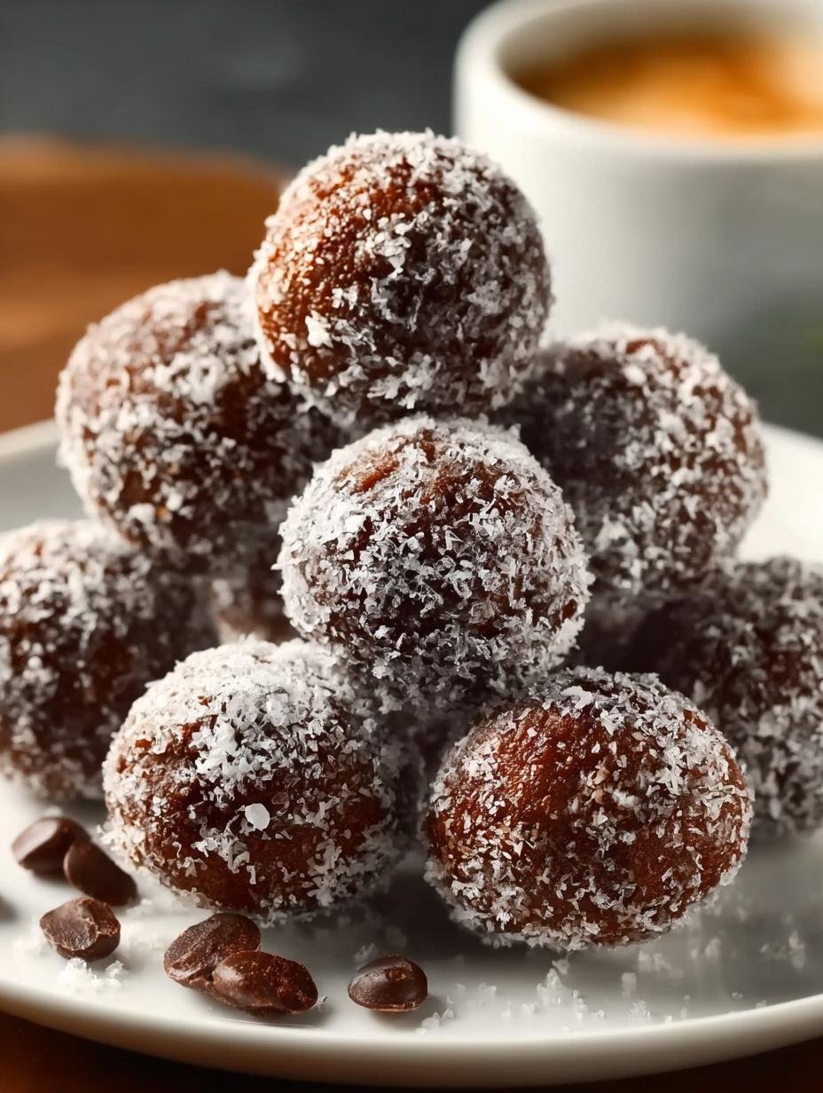Maak Zelf Perfecte Bake Kalua Rum Balls in 24 Uur! - Bake Kalua Rum Balls - een schaal vol met Kahlua rum ballen, klaar om geserveerd te worden