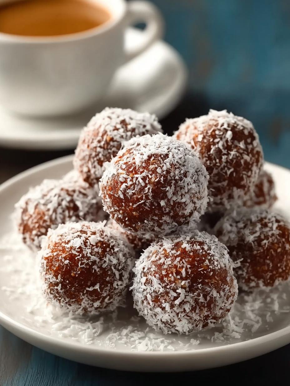 Bake Kalua Rum Balls