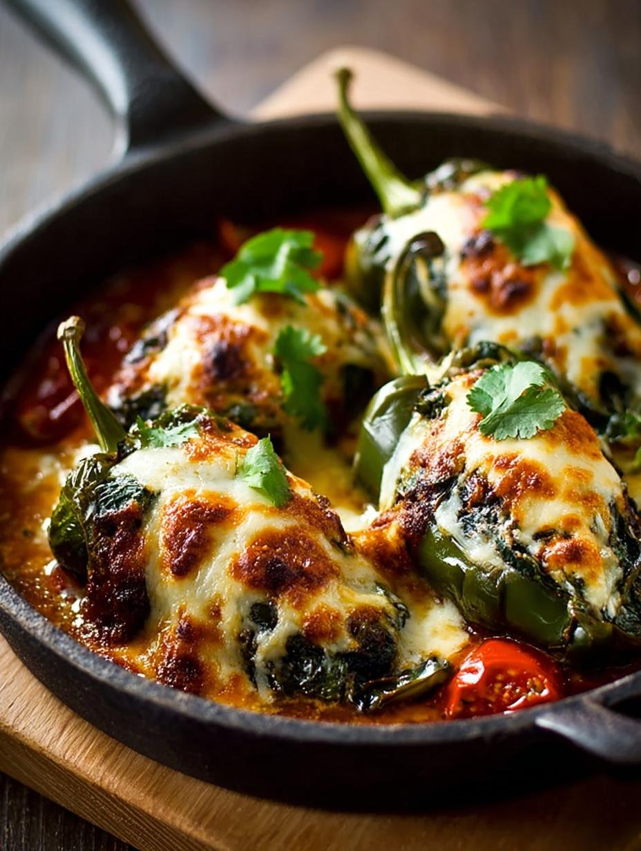 Baked Chile Rellenos