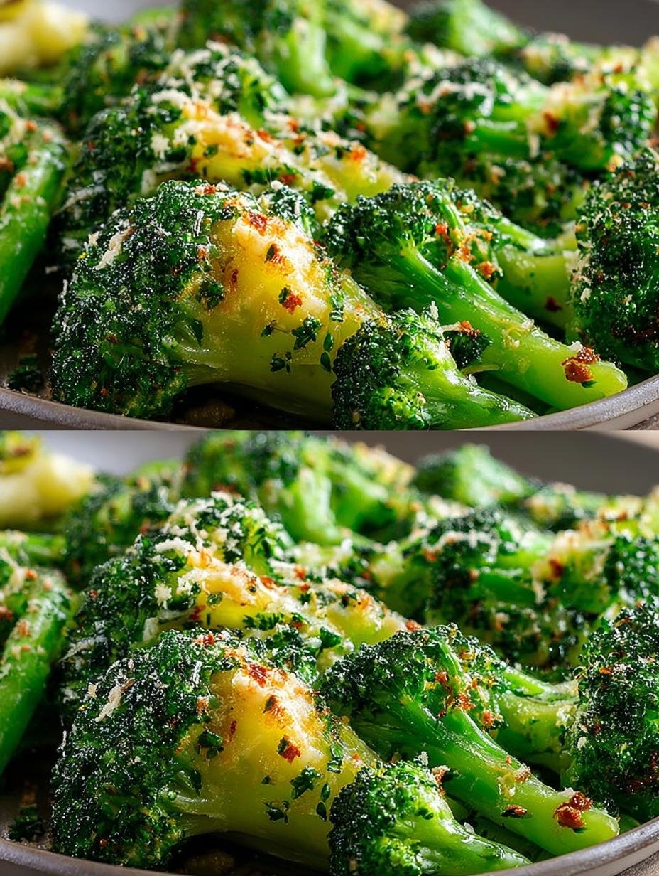 Brokkoli Recept Low Carb: Verbluffend Lekker in 15 Min! - Knapperige geroosterde broccoliroosjes met knoflook en citroen, klaar om te serveren