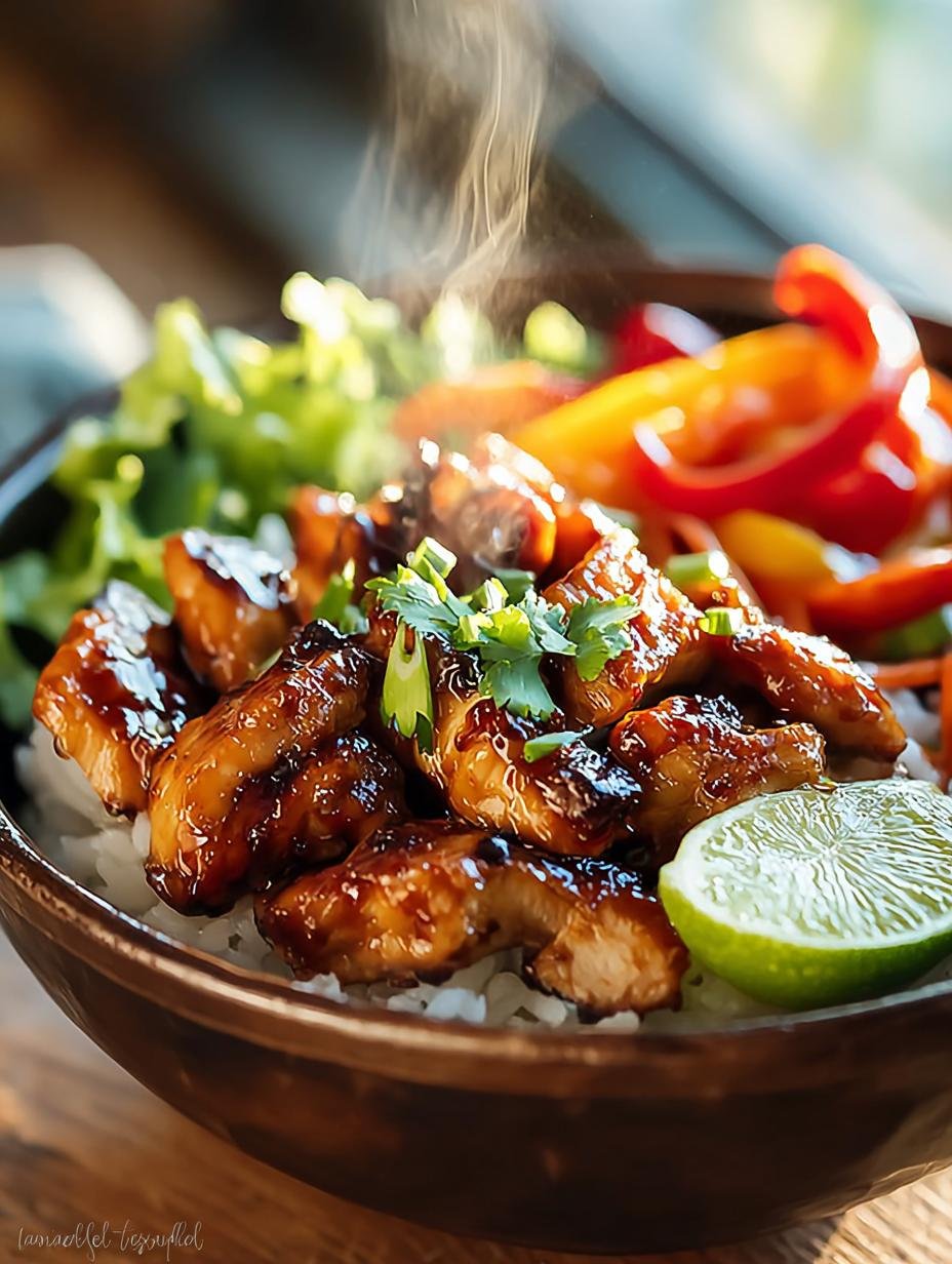 Cajun Honey Chicken Bowls