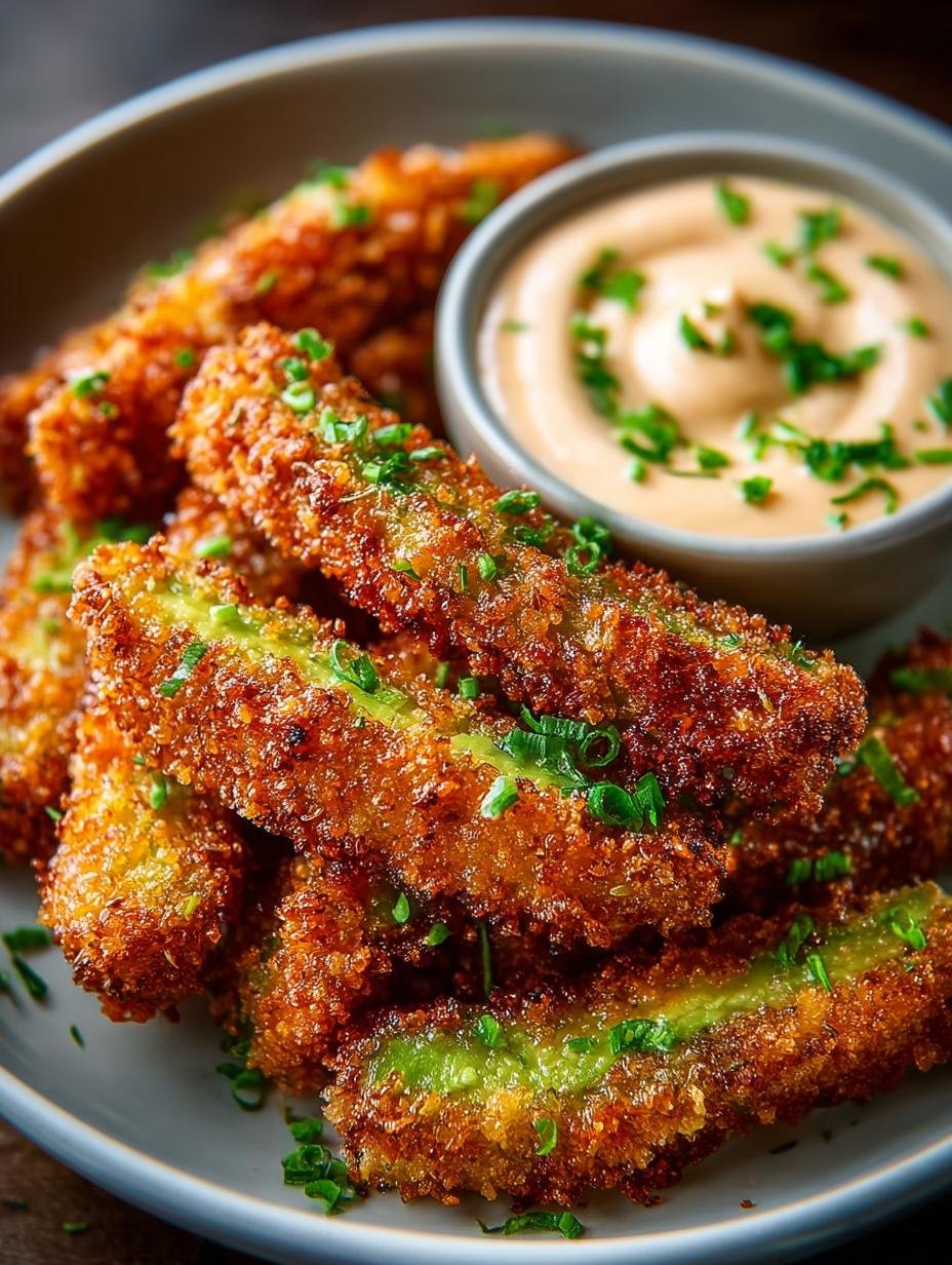 Onthutsende Chipotle Aioli Avocado Fries: 1 Hap Ultiem Genot - Chipotle Aioli Avocado Fries - additional detail