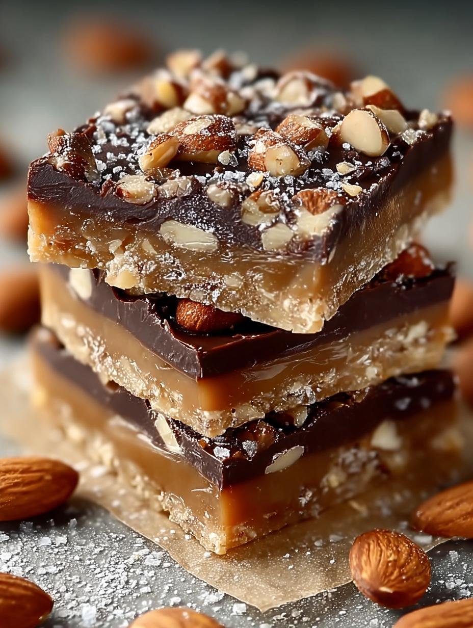 Chocolade Amandel Toffee Repen: Je 1 Favoriet! - Chocolate Almond Toffee Repen - additional detail