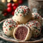 Christmas Tree Cake Truffles