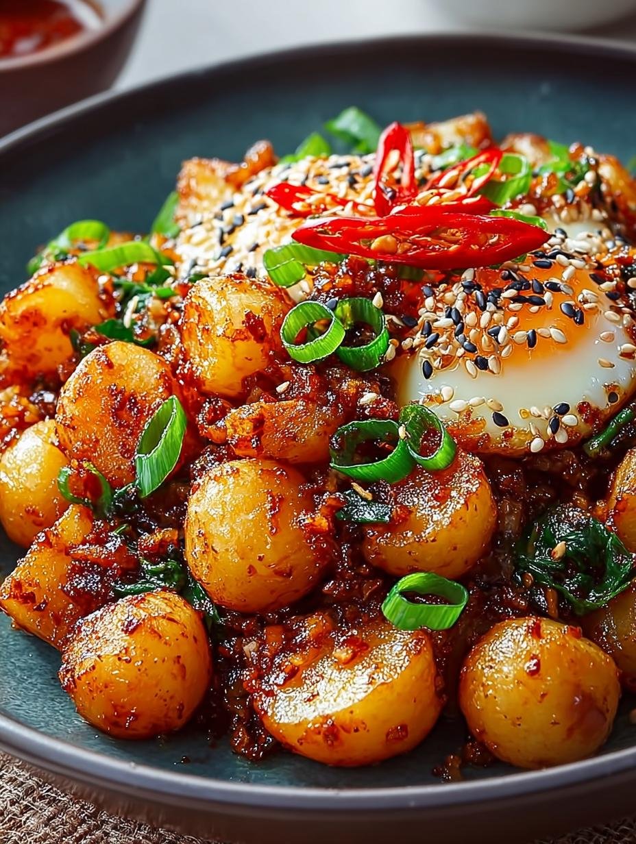 Crispy Korean Potato Dish