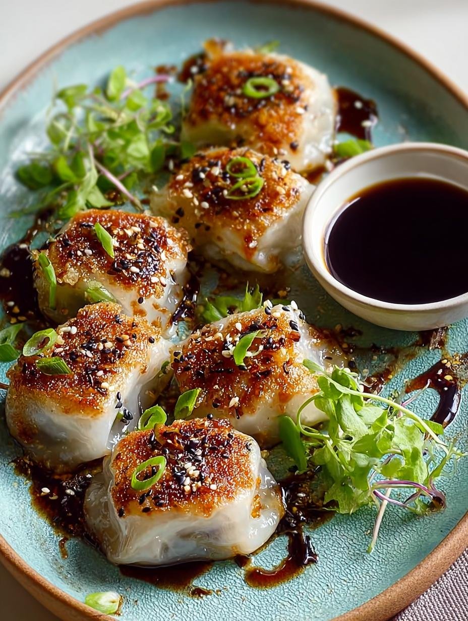 Crispy Rice Paper Dumplings