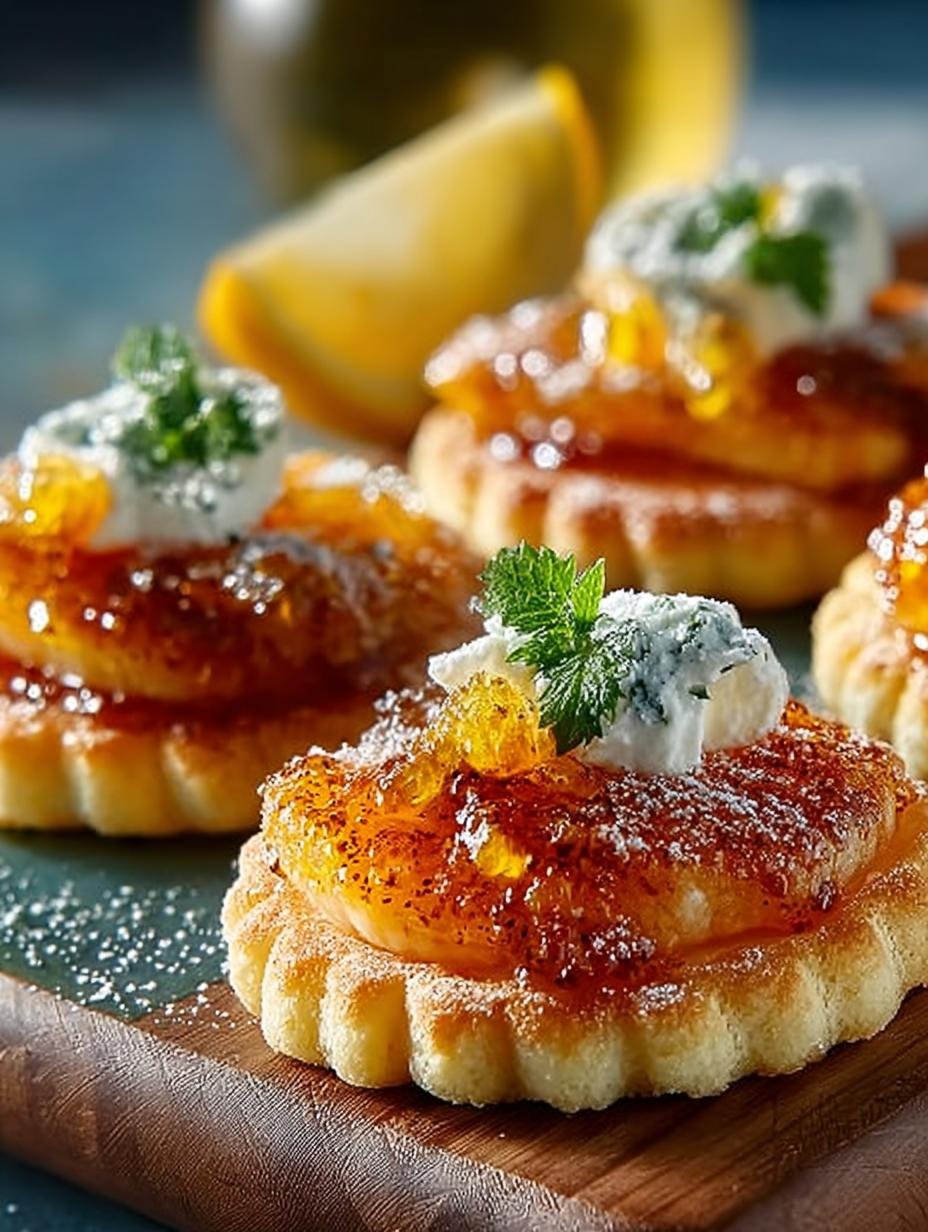 Heerlijke Erfrischende Citronelli koekjes met poedersuiker op een schaal