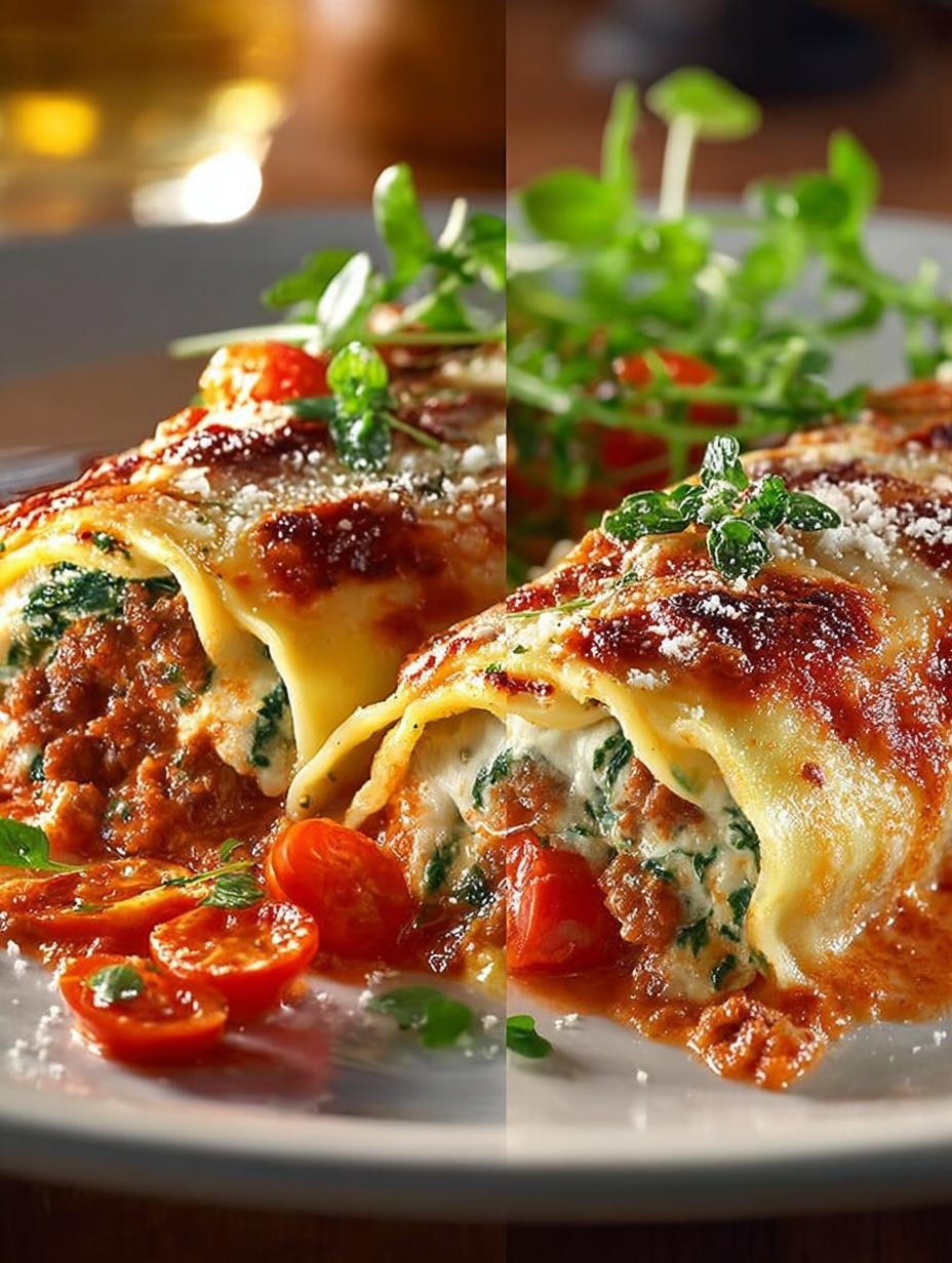 Ultieme Gefüllte Cannelloni Mit Hackfleisch: Een Feest in 30 Min - Gefullte Cannelloni Mit Hackfleisch - main visual representation