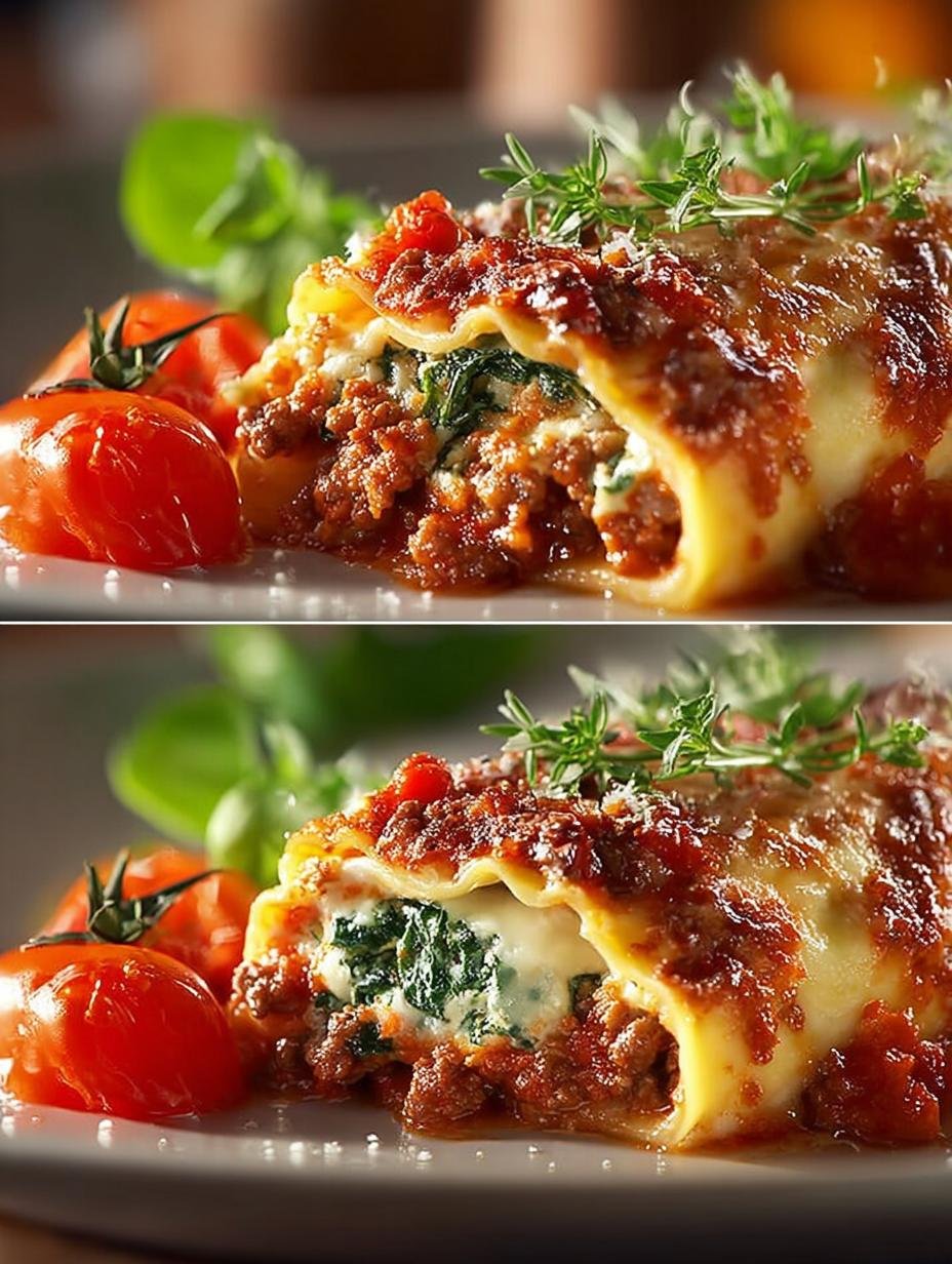 Gefullte Cannelloni Mit Hackfleisch