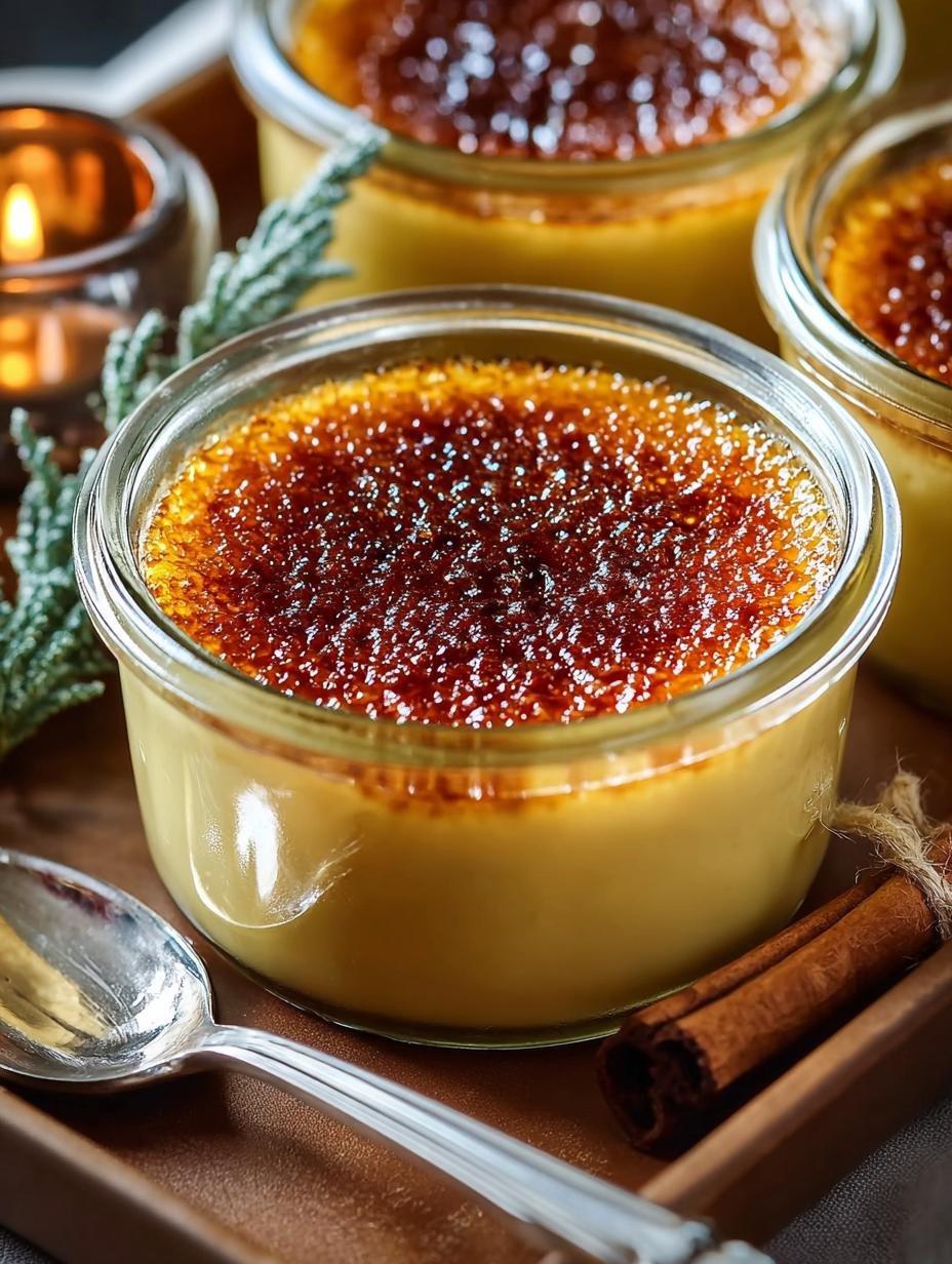 Gingerbread Creme Brulee