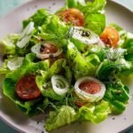 Green Salad with Shallot