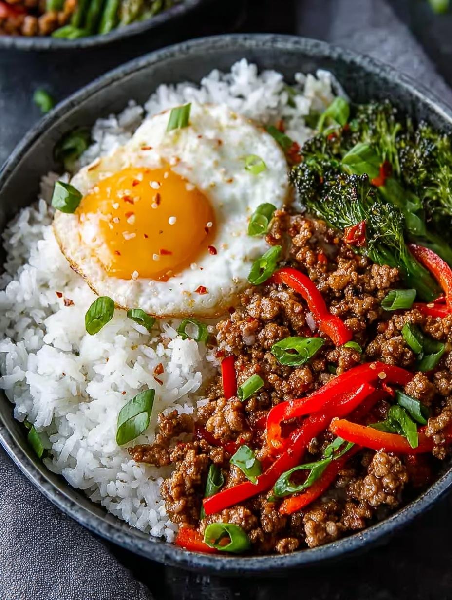 Ground Turkey Rice Bowls