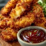 Keto Haehnchenstreifen Schweineschwartenkruste Rezept