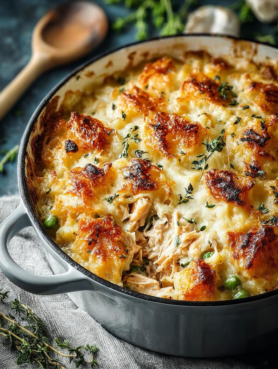Geweldige Keto Tuna Casserole: 1 Familie Favoriet - Romige Keto Tuna Casserole met goudbruine korst, klaar om te serveren