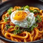 Kimchi Udon Noodle Stir