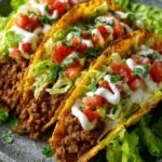 Knusprige Salatblatt Keto Tacos