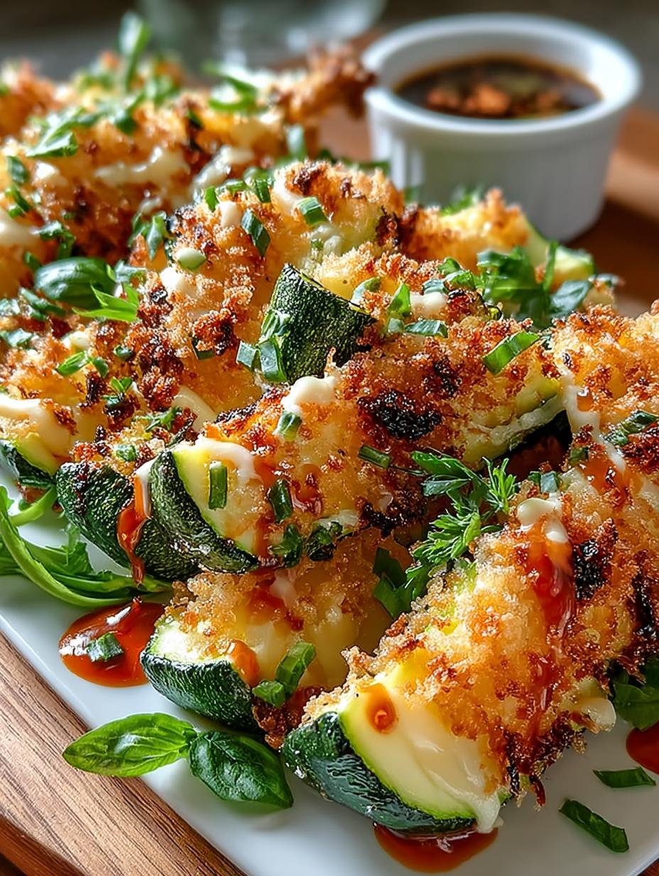 Knusprige Zucchini Streifen Aus de oven: Een Geniaal recept! - Knusprige Zucchini Streifen Aus - additional detail