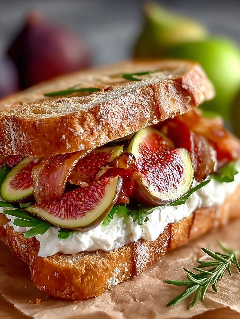 Ultieme Lunch Fig Jam Sandwich: 100% verrukking! - Lunch Fig Jam Sandwich - main visual representation