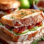 Lunch Fig Jam Sandwich