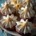 Mohn Baiser Sterne Mit