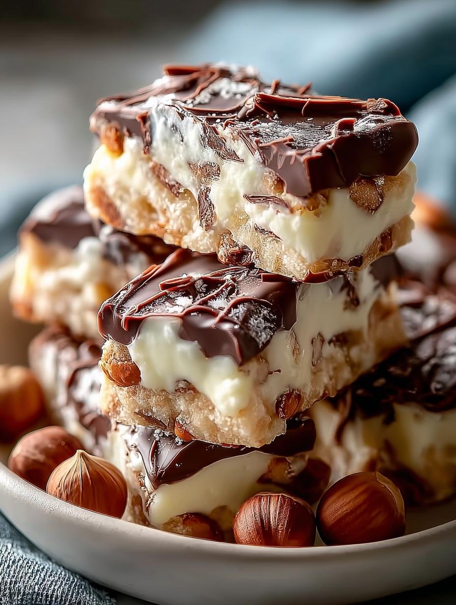 Verbluffende Nougatstangen: 1 Recept, Eindeloos Genot - Nougatstangen - main visual representation