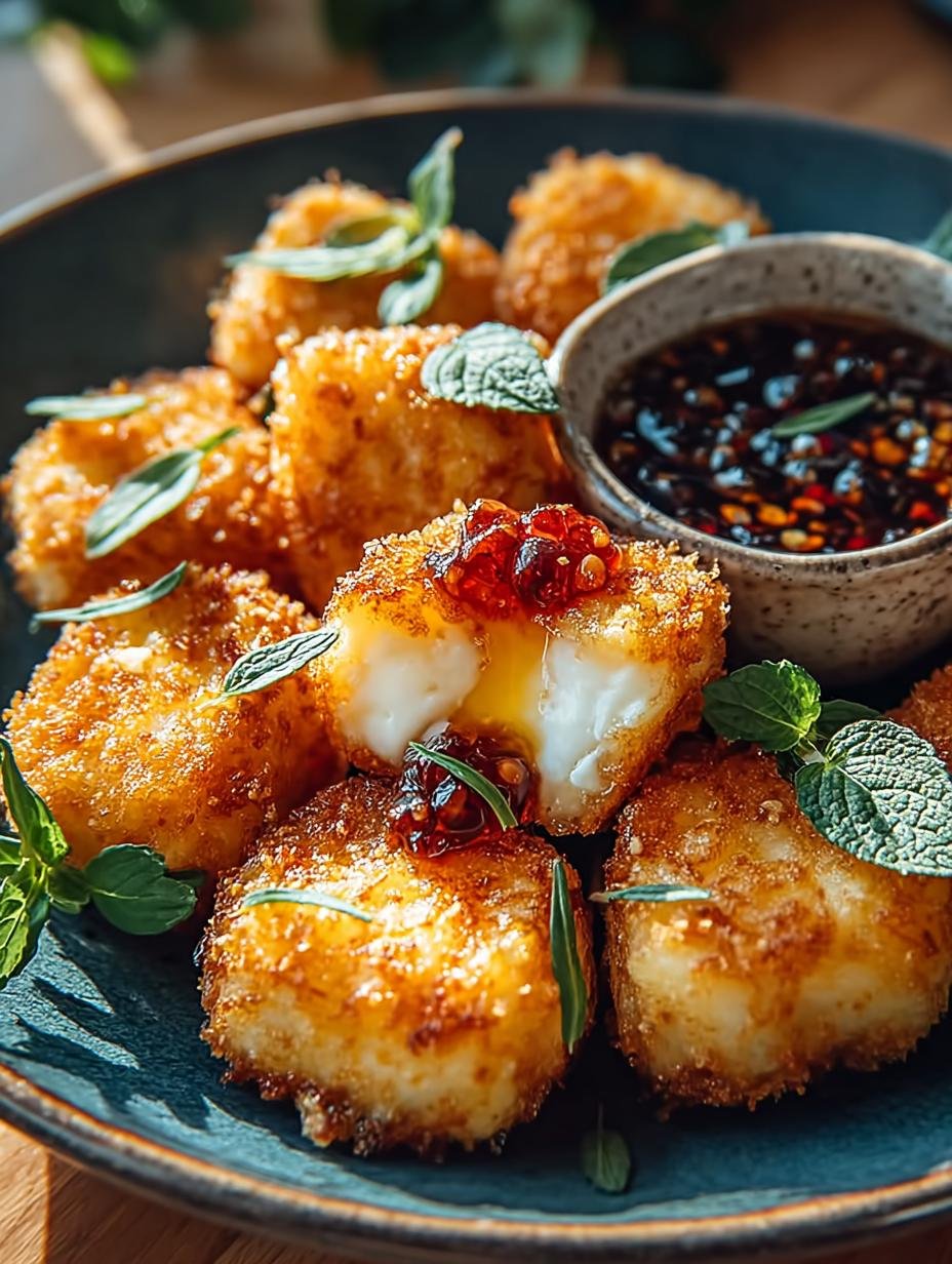 Verrukkelijke Oven Fried Halloumi Bites: 2x Krokant Genot! - Oven Fried Halloumi Bites - additional detail