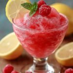 Raspberry Lemonade Slushie