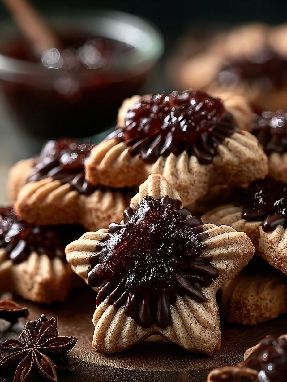 Schoko Stern Plätzchen Met 1 Wonderbaarlijke Smakelijke Twist - Schoko Stern Plaetzchen Mit - additional detail