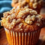Spiced Pumpkin Streusel Muffins